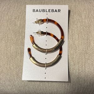 BaubleBar Mixed Media Hoops